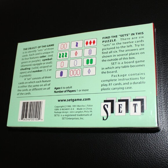 3/$55❤️new sealed 1991 vintage SET The Family Card Game of Visual Perception - Picture 3 of 5